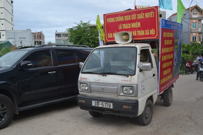 Tiếp tục tăng cường công tác phòng, chống dịch bệnh sốt xuất huyết, tay chân miệng và bạch hầu