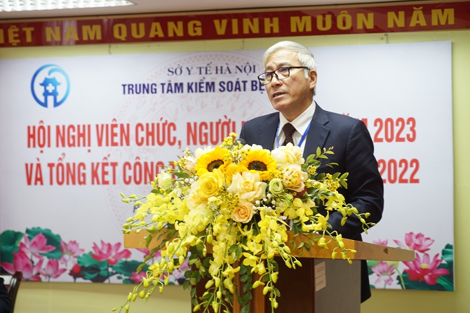 Hội nghị viên chức, người lao động năm 2023 và tổng kết công tác y tế dự phòng năm 2022