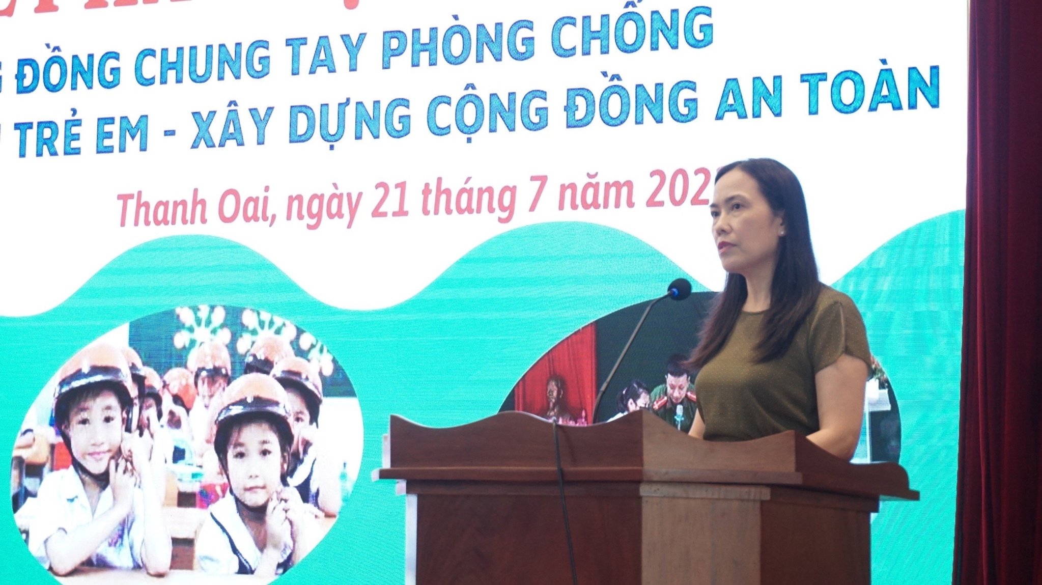 Thanh Oai tổ chức Lễ phát động “Kết nối cộng đồng chung tay phòng chống tai nạn thương tích trẻ em – xây dựng cộng đồng an toàn ”