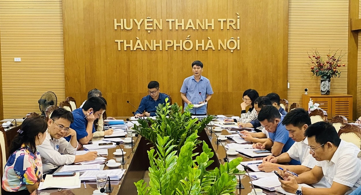 Kiểm tra công tác phòng chống dịch sốt xuất huyết trên địa bàn huyện Thanh Trì