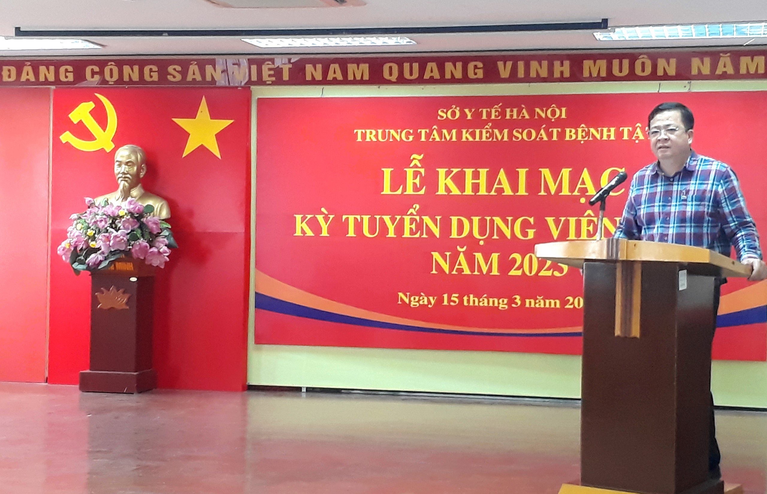 Trung tâm Kiểm soát bệnh tật thành phố Hà Nội: Khai mạc kỳ tuyển dụng viên chức năm 2023