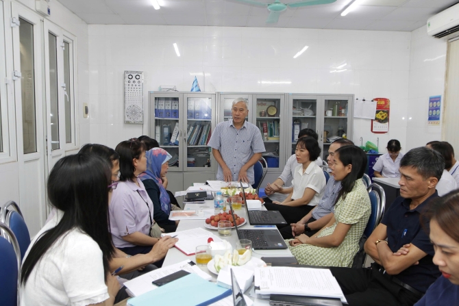 Đánh giá công tác tiêm chủng tại Điểm trạm Quỳnh Mai thuộc trạm Y tế phường Bạch Mai
