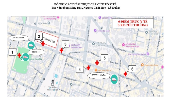 Đáp ứng công tác y tế phục vụ Lễ kỷ niệm 80 năm Cách mạng tháng Tám và Quốc khánh 2/9