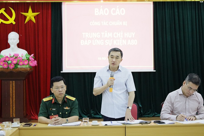 Phối hợp, hiệp đồng chặt chẽ giữa các Bộ, Cục, Sở bảo đảm y tế phục vụ Lễ kỷ niệm A80