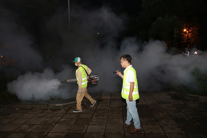 Trung tâm Kiểm soát bệnh tật thành phố Hà Nội: Chỉ đạo sát sao, chủ động triển khai đồng bộ các biện pháp phòng dịch bảo vệ sức khỏe cộng đồng trong dịp Lễ kỷ niệm A80