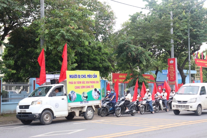 Các địa phương tổ chức hưởng ứng Ngày Thế giới phòng chống bệnh dại 28/9