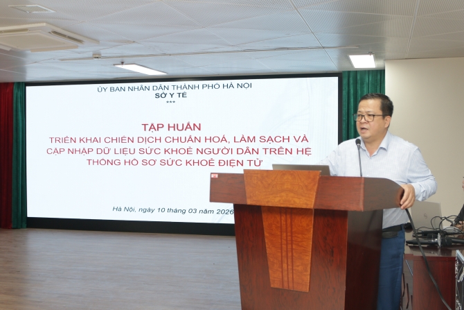 Triển khai chiến dịch chuẩn hóa, làm sạch và cập nhật dữ liệu sức khỏe người dân trên hệ thống Hồ sơ sức khỏe điện tử