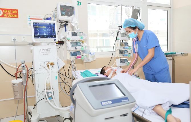 Hồi sức thành công bệnh nhi đuối nước nguy kịch nhờ 