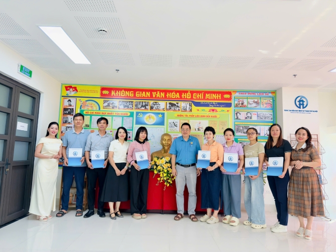 Công đoàn CDC Hà Nội đồng hành cùng đoàn viên vượt qua khó khăn, bệnh tật