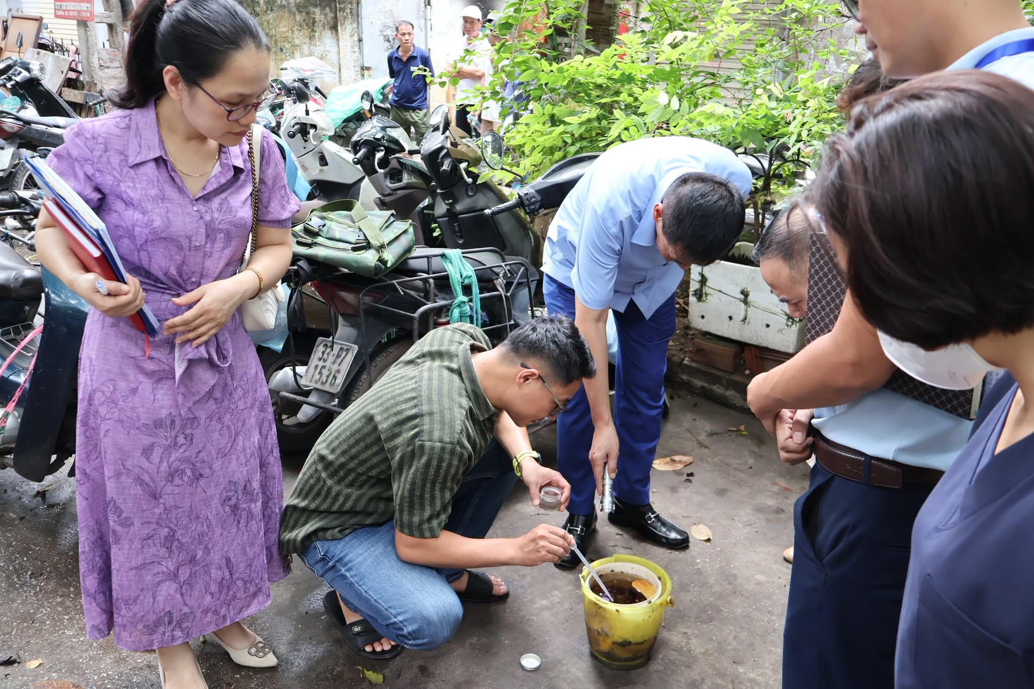 CDC Hà Nội tăng cường giám sát, phòng chống sốt xuất huyết tại 32 phường, xã