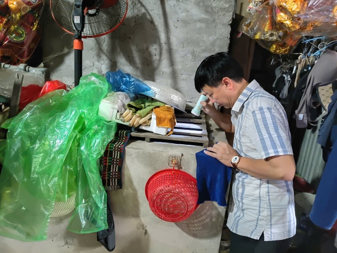 Đoàn công tác Sở Y tế Hà Nội kiểm tra công tác phòng, chống sốt xuất huyết tại phường Chương Mỹ