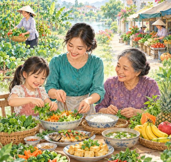 Sổ tay Tuần lễ dinh dưỡng và phát triển năm 2026 dành cho gia đình và cộng đồng