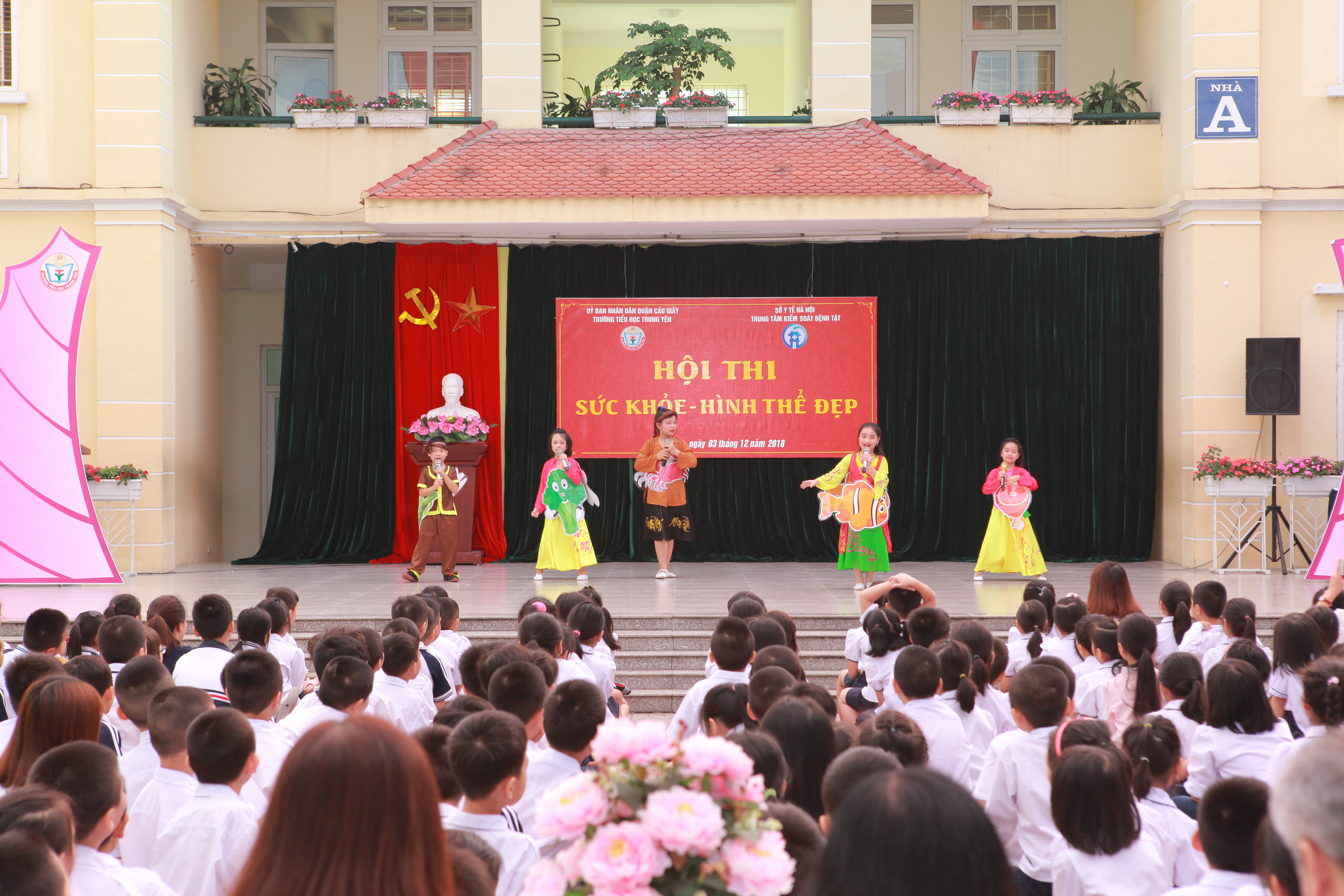 Nâng cao hiểu biết về dinh dưỡng học đường cho cán bộ giáo viên, học sinh Trường Tiểu học Trung Yên