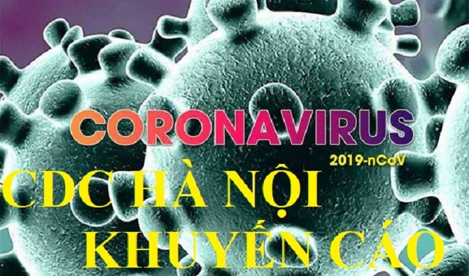 Khuyến cáo của CDC Hà Nội về việc vệ sinh môi trường khử khuẩn phòng chống bệnh viêm đường hô hấp cấp nCoV